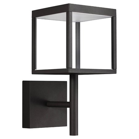 ACCESS LIGHTING Reveal, Outdoor LED Wall Mount, Black Finish, Clear Glass 20080LED-BL/CLR